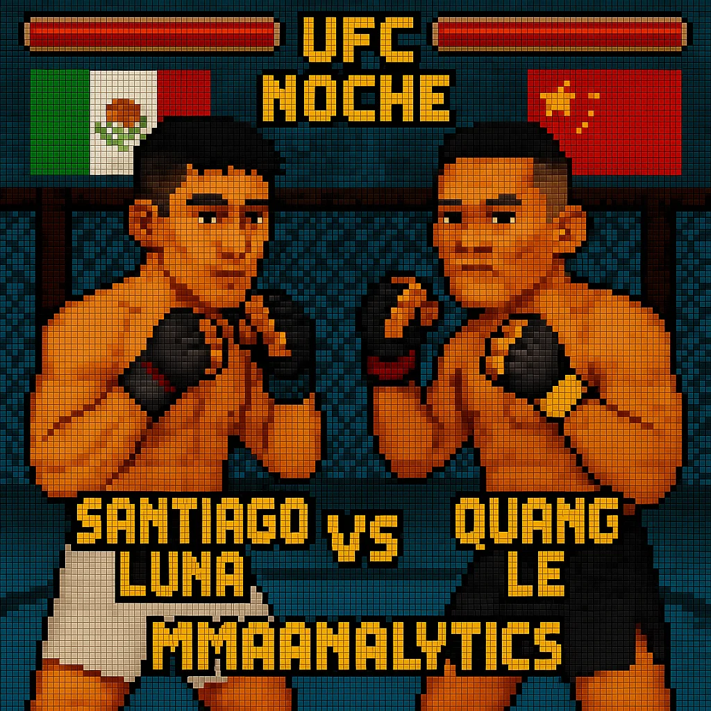 Santiago Luna vs Quang Le - UFC Noche